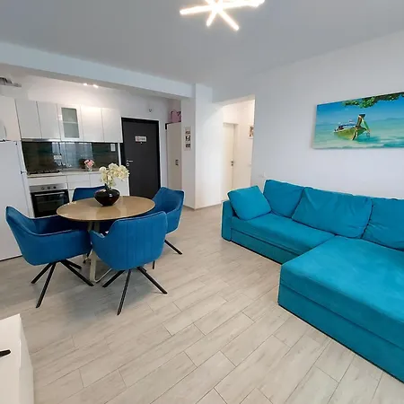 Sea View Mamaia Nord Cu Parcare Privata Apartmán *